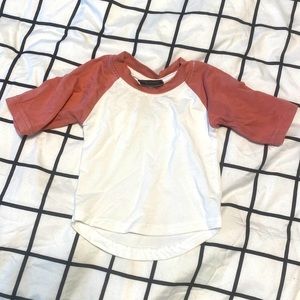 Little Bipsy baseball tee in 0-3 months